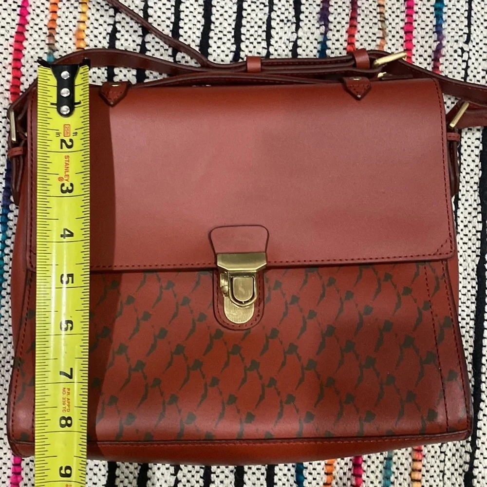 IIIBECA BY JOY GRYSON Murray St. Bag Red/Orange cross Body Bag purse - Picture 10 of 16